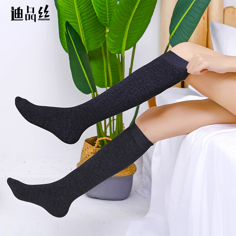 Special sale of long tube calf socks women socks cover half and knee thick spring and autumn high tube bubble socks tube