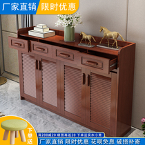 Shoe cabinet home door porch cabinet simple shoe rack simple modern large capacity multifunctional balcony storage locker