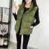 Áo vest nữ mùa thu và mùa đông áo khoác nữ hàn quốc Áo vest