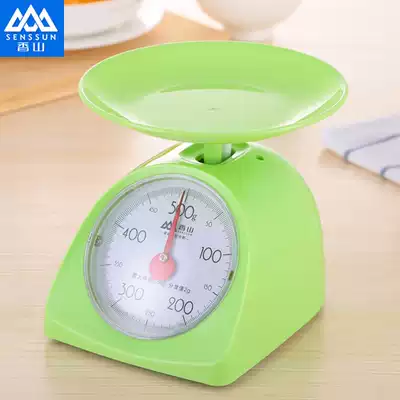 Xiangshan tray called 500g mechanical spring called household cooking scale disc dial metering scale small 1KG 2KG