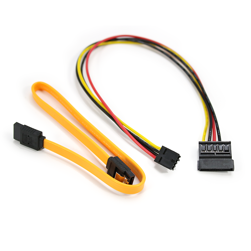 Routing industrial control board Solid hard disc data line power supply connection line SATA power cord 4Pin ITX 4 pins