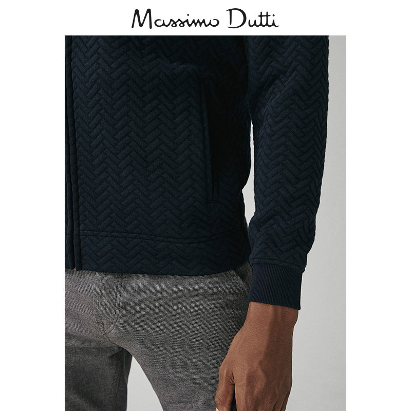 Blouson homme MASSIMO DUTTI manches longues - Ref 3116564 Image 5