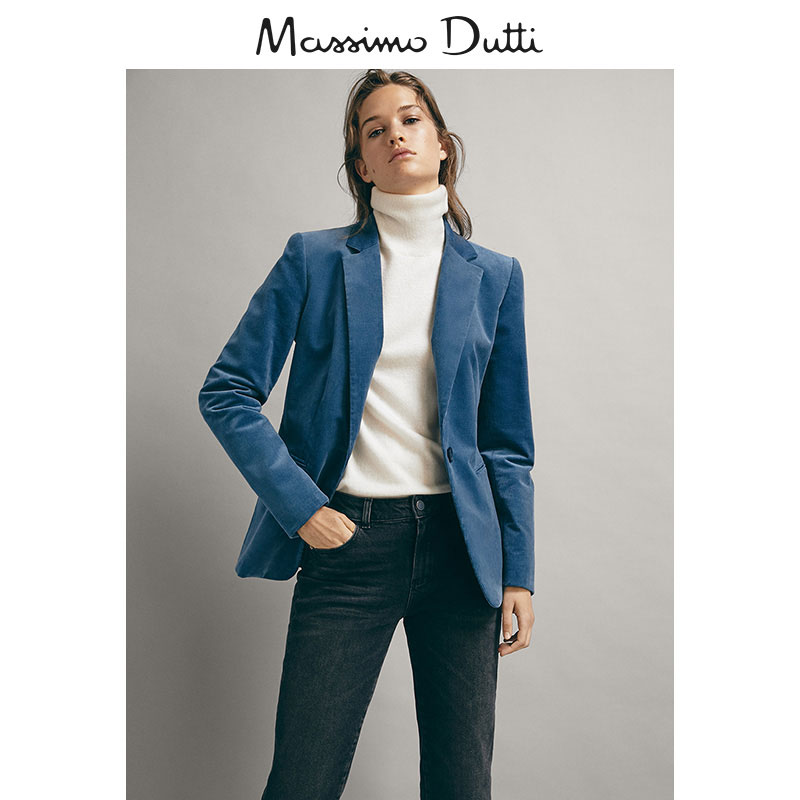 Veste pour femme MASSIMO DUTTI en Coton - Ref 3217765 Image 5