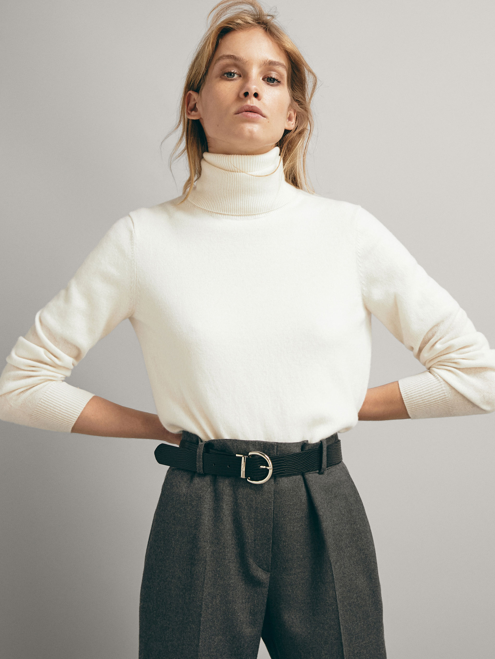 Cardigan MASSIMO DUTTI en Laine - Ref 3231129 Image 17