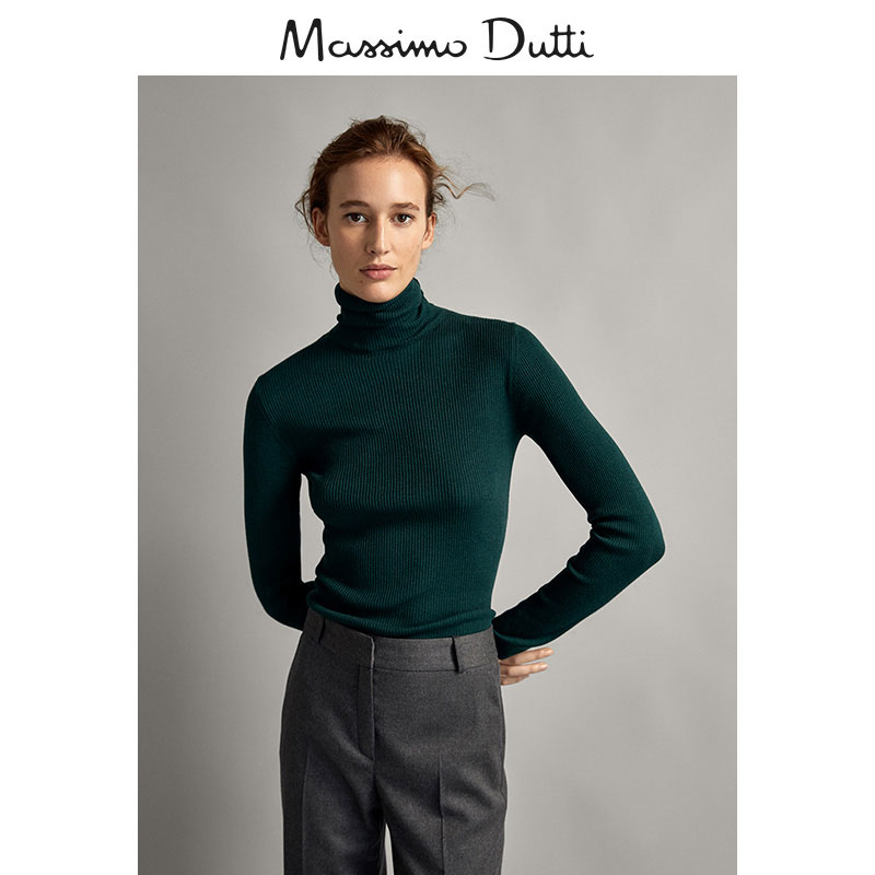 Cardigan MASSIMO DUTTI en De la soie - Ref 3231186 Image 5