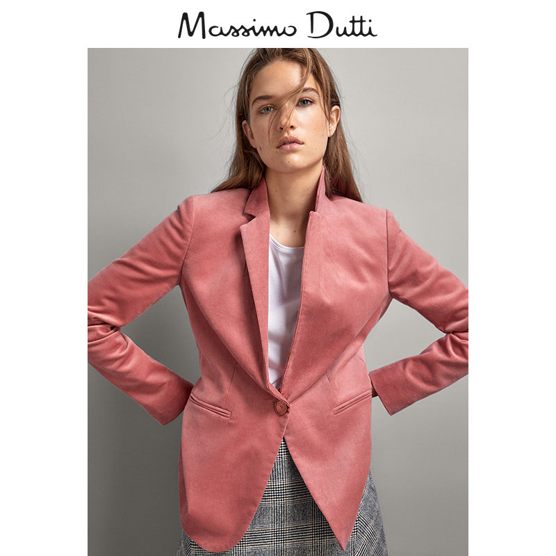 Veste pour femme MASSIMO DUTTI en Coton - Ref 3217808 Image 3