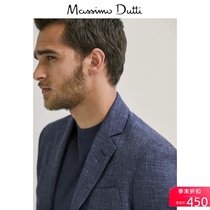  Spring and Summer Discount Massimo Dutti Mens Business style Linen Wool Suit Mens Jacket Top 02017323400