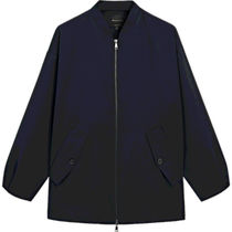 New product special offer MassimoDutti2024 womens casual cool style American mid-length bomber jacket windbreaker jacket 06718808462