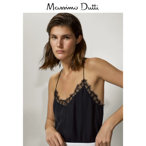 Скидка на конец сезона Massimo Dutti Женская кружева-крашена