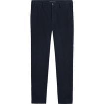 Discount season Massimo Dutti mens 2024 new summer style casual commuting style versatile striped cotton straight trousers 00090110401