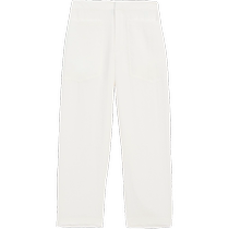 Early Autumn New Massimo Dutti 2024 Womens Clothing Deserted White Noise Style Casual Versatile Intelligent Commuting Style White Trousers 05075742251