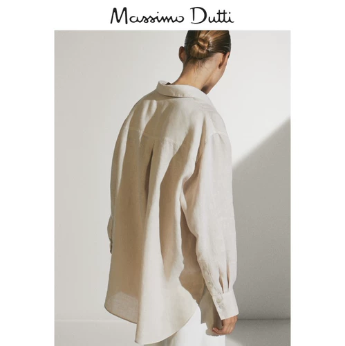 В конце сезона скидка Massimo Dutti Женская одежда 2020 Осень и Зимние Новые льны Повышенные версии 05111512806