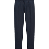Early autumn new MassimoDutti mens wear 2024 new commuter style gentleman light and comfortable pure linen suit trousers 00084102401