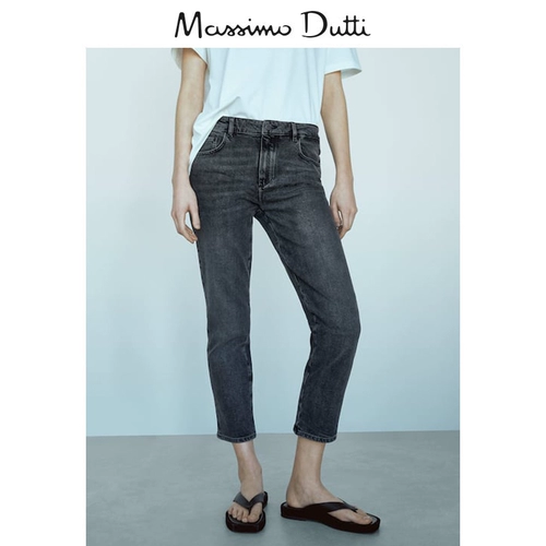 Massimo Dutti, джинсы, облегающий крой, средняя посадка