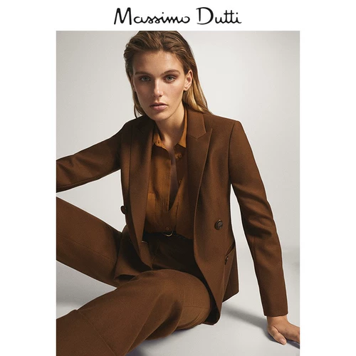 Massimo Dutti, летний шерстяной пиджак классического кроя