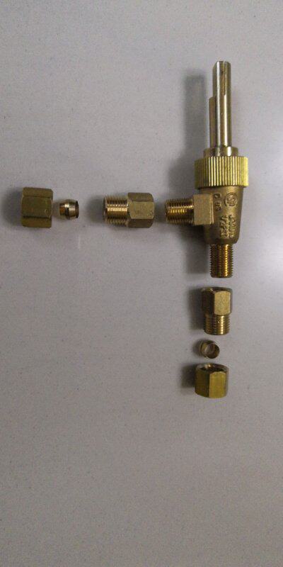 Yu Fubao Stir-fry Stove Steam Cabinet Steam Stove Cook Stove Fire Type Switch Valve Short Soup Stove Pickpocket Furnace Gas valve A18-3