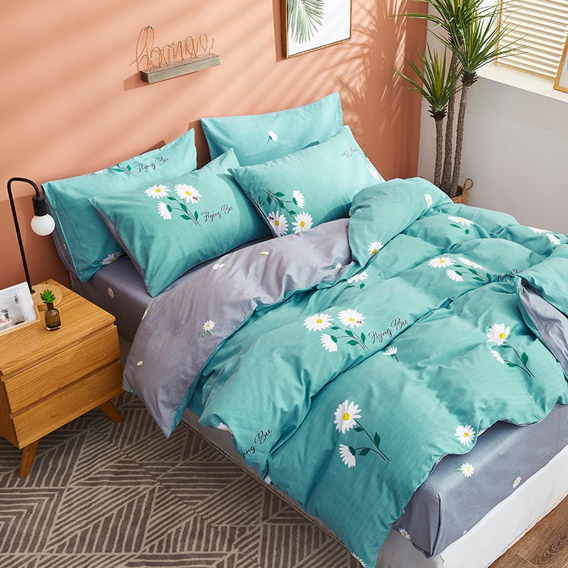 Encrypted thickened 100% cotton quilt cover Single piece single double 1 5m1 8 beds 2 meters 200x230 cotton quilt cover