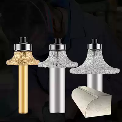 Diamond round angle knife stone edge grinding machine Gong knife quartz stone trimming knife brazing milling cutter head grinding head