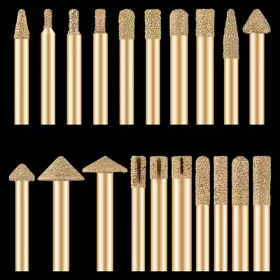 Stone carving knife marble marble blue stone sandstone cutter head brazing Diamond milling cutter grinding head