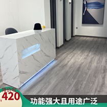Clothing store cashier counter Simple modern front desk Nordic imitation marble bar Small beauty salon reception desk