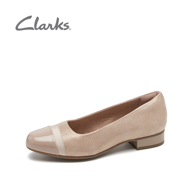 Clarks 其乐 Juliet Monte朱莉系列 浅口低跟真皮单鞋