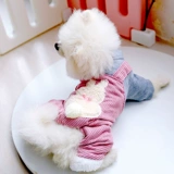 Милый утепленный комбинезон