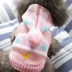 Quần áo chó PETCIRCLE mùa thu và mùa đông sóng cầu vồng mới biến thành Teddy áo len con chó con quần áo - Quần áo & phụ kiện thú cưng quần áo cho mèo con Quần áo & phụ kiện thú cưng