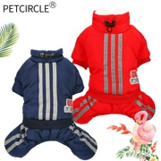 PETCIRCLE quần áo chó Teddy luật chiến đấu Bomei mèo mùa thu quần áo thú cưng đội trưởng đội áo khoác - Quần áo & phụ kiện thú cưng