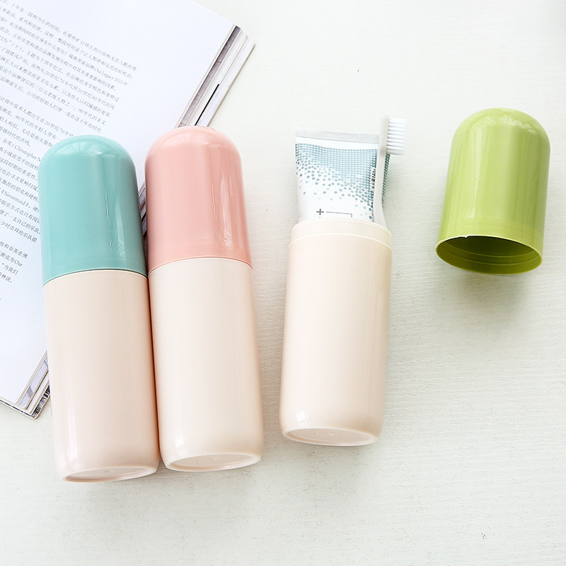 Travel Wash mouthwash Mouth Cup Toothbrushing Cup Suit Portable Tooth Vat Mug Mini Small toothbrush toothpaste dental tool box