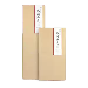 红星　宣纸　紅星　特皮生宣10枚　書道紙 紅星牌宣紙四尺國畫書法專用生宣三尺六尺半生熟紙