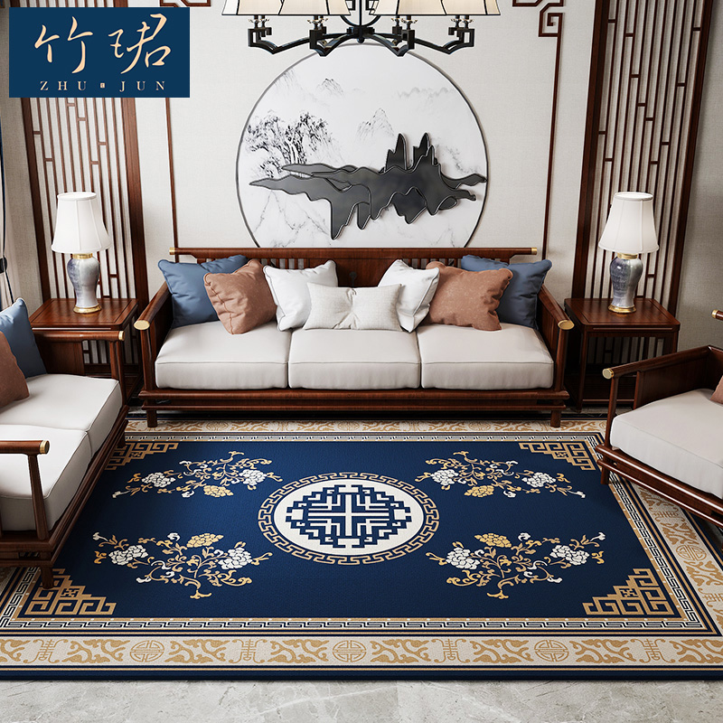 New Chinese Carpet Living-room Sofa Home Tea Table Cushion Bedroom Bedside Carpet Bed Under full of bunk beds Closed Doors Ground Mat