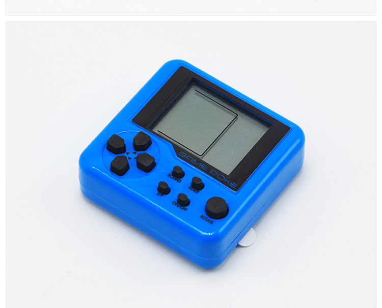 Nhật bản mini gamepoke vòng chìa khóa mặt dây chuyền hoài cổ cầm tay nhỏ tetris game console cầm tay máy chơi game sup 400