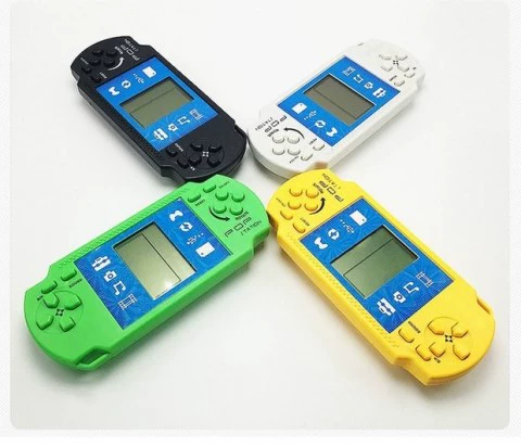 Tetris trò chơi điều khiển cầm tay psp dạ quang cổ điển hoài cổ trẻ em đồ chơi giáo dục giải phóng mặt bằng máy game sup