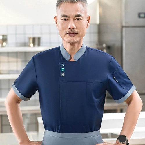 Дышащая летняя одежда для работы, короткий рукав, делается под заказ, с печатью вашего логотипа