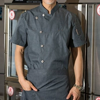 Футболка, медный фартук, короткий рукав