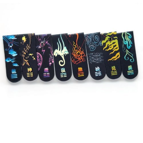 Zhou Yi Jing Gossip Gossip Magnetic Bookmark Import & Export Magnet Bookmark Classical China Wind Non cultural supplies