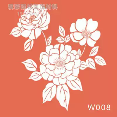 Wall paper paint tools wall art tools background wall printing mold sponge seal mold W001-W019