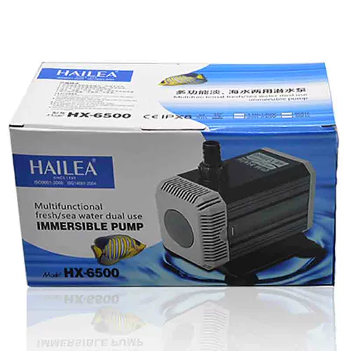 Haili Pursmable Pump HX6500 Вода и земельная земля с двойным использованием рыбного насоса.