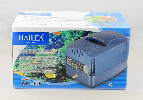 Haili Anti -Aegis насос CP60 CPA с высоким содержанием мощного движения DC Двойной кислородный насос водные морепродукты Морепродукты.