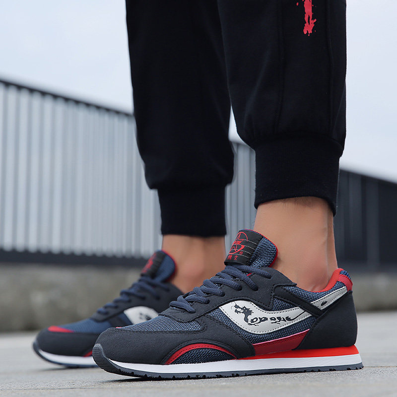 Dabowen Marathon Running Shoes Men's Shoes Women's Shoes Lightweight Breathable Running Shoes Dragon Brand Casual Sports Shoes DM9925-1