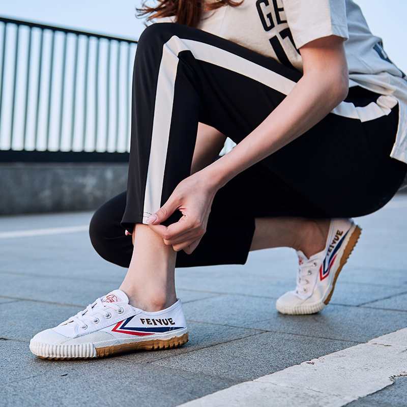 Fei Yue Wushu Shoes Men's Shoes Shoes School Exam Jump Far Shoes Shoes Soft Soft Soft Canvas Running Shoes