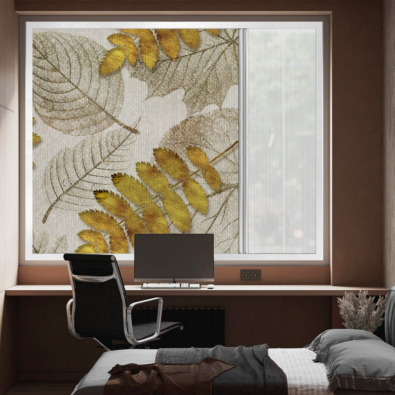 Hengki Push-and-pull Night Curtain Brief About Nordic Full Shading Dual-use Curtain Honeycomb Venetian Blind Thermal Insulation Curtain Free of Punch-Taobao