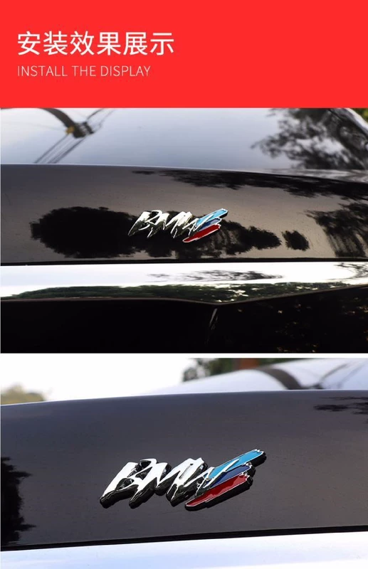 decal ô tô BMW BMW màu xe cá tính logo xe ô tô nhãn dán trang trí cửa sổ bên tiêu chuẩn 1 series 3 series 5 series 7 series BMW sửa đổi logo đuôi xe các biểu tượng xe ô tô mẫu tem dán xe ô tô đẹp