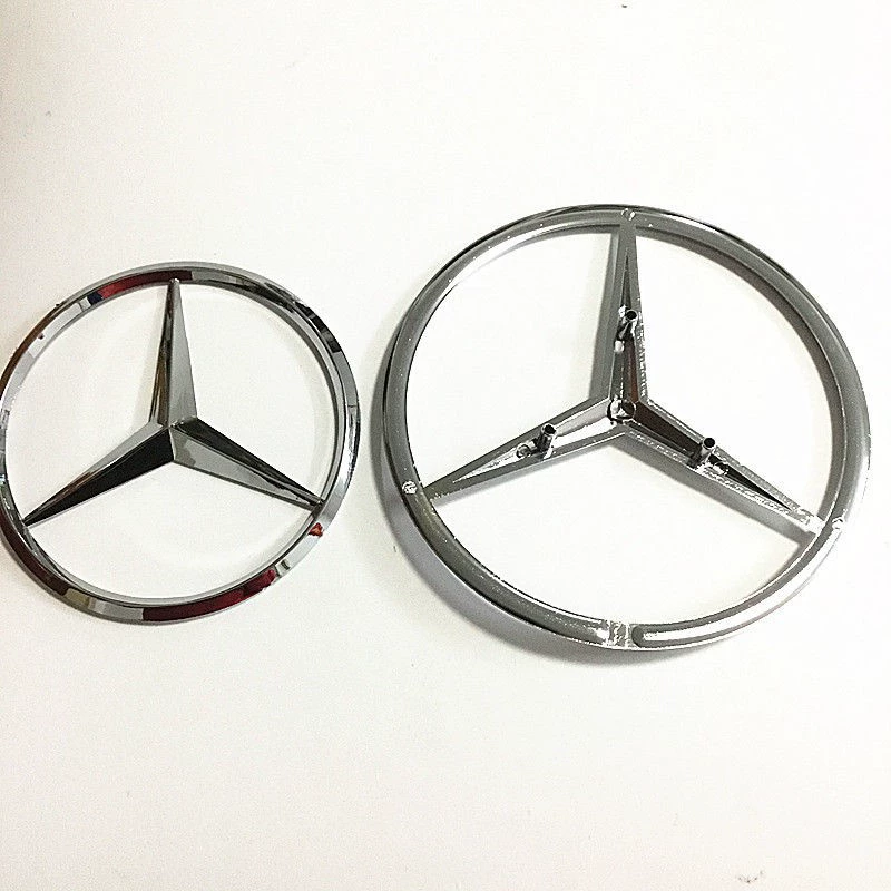 lô gô xe hơi Logo xe Mercedes-Benz phía trước và phía sau / Logo vô lăng Mercedes-Benz / Logo ngôi sao ba cánh Mercedes-Benz / logo hộp đuôi / Hình dán sửa đổi mạng Trung Quốc logo các hãng xe oto lô gô các hãng xe oto