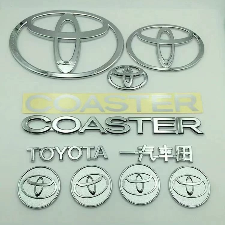 Logo xe buýt Toyota Coaster Skoda xe buýt sửa đổi logo xe hơi Phụ kiện xe buýt tem xe oto biểu tượng xe ô tô 