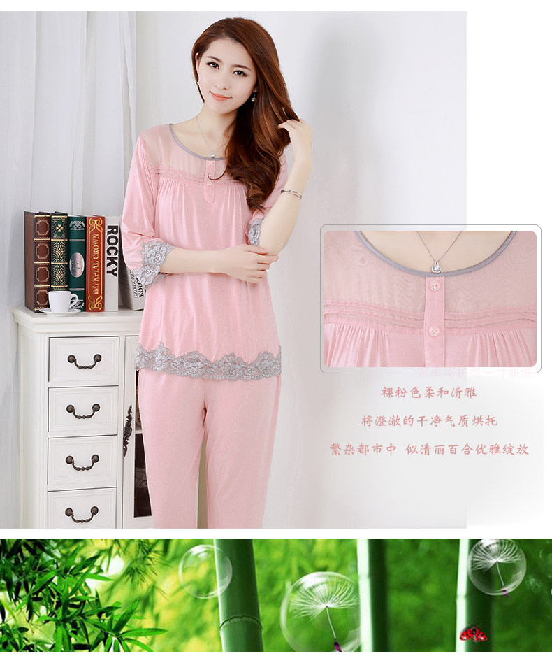 Pyjama pour femme        à manches - Ref 2994834 Image 18