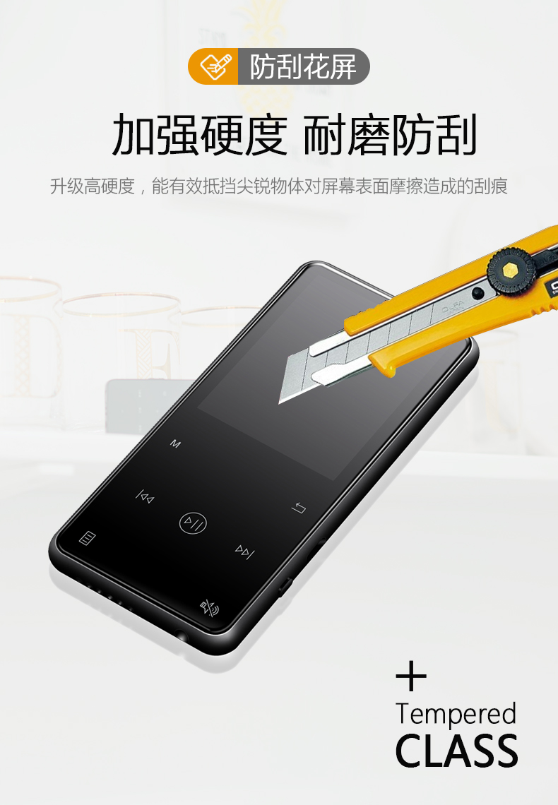 máy nghe nhạc ruizu h1 Hu Ke mp4mp3 player Hifi2.4 inch Bluetooth mini sinh viên Walkman màn hình cảm ứng băng siêu mỏng - Máy nghe nhạc mp3 máy mp3 nghe nhạc