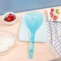 Home leak spoon of large hot pot spoon of noodle kitchen long handle anti-slip dumplings soup and hedge asphalt spoon