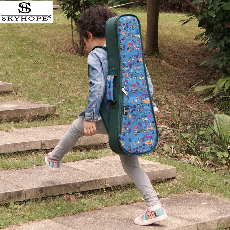 212326 inch thickened Yukory bag Ukrili luklekulele small guitar violin bag double shoulder student bag