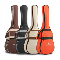 Folk classical guitar bag 38 39 40 41 inch shoulder waterproof wooden guitar backpack thick guitar box bag